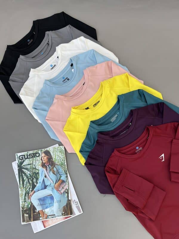 کراپ Gymshark فینگردار