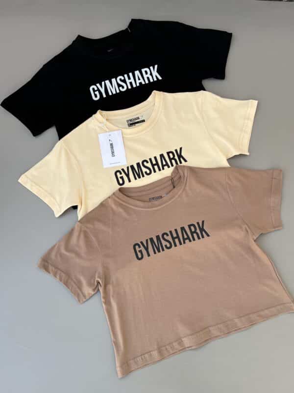 کراپ تیشرت GYMSHARK مناسب باشگاه