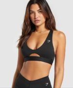 نیم تنه پشت بندی Gym Shark مشکی